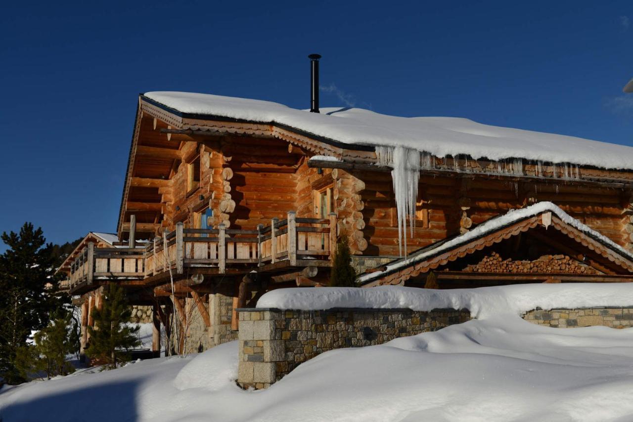 Chalet De Luxe "Lodge Des Sens" - Jacuzzi & Sauna - 12 Pers Bolquere Pyrenees 2000 Buitenkant foto